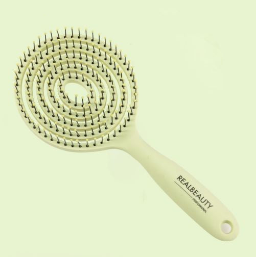 Round Hair Brush – Perfect Curls, Volume & Shine Instantly! ✨